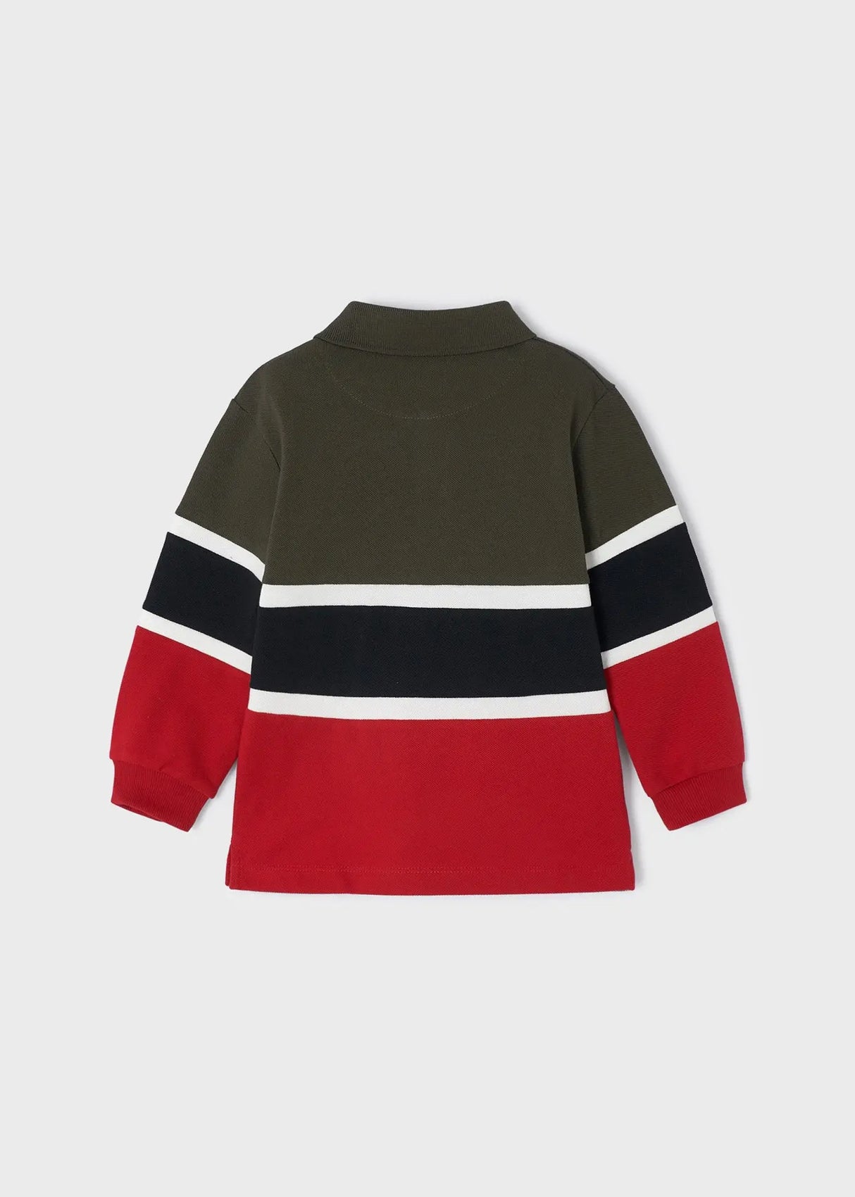 Long Sleeved Multi Color Polo Shirt Boy | Mayoral - Mayoral