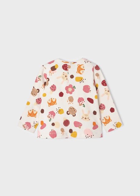 Set of 2 Long Sleeved T-shirts Baby Girl | Mayoral - Mayoral