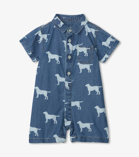 Silhouette Labs Baby Woven Romper | Hatley - Hatley