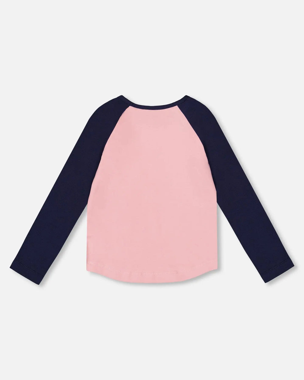 Jersey Raglan Sleeve Tee Dusty Pink | Deux par Deux | Jenni Kidz