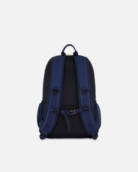 Kids Backpack Blue And Beige Gradient | Deux par Deux | Jenni Kidz