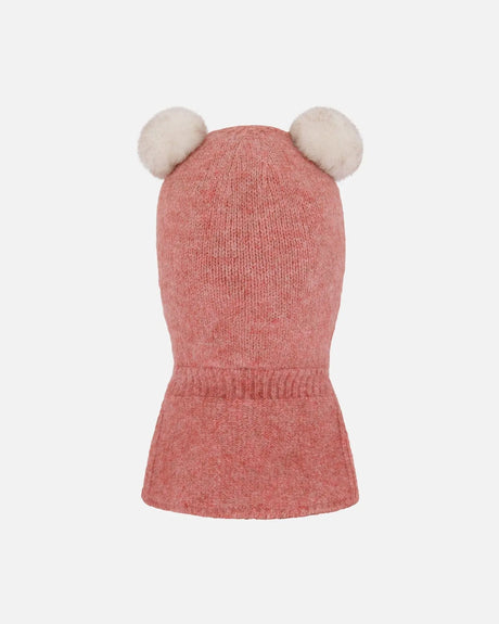 Knit Balaclava Dusty Pink | Deux par Deux | Jenni Kidz