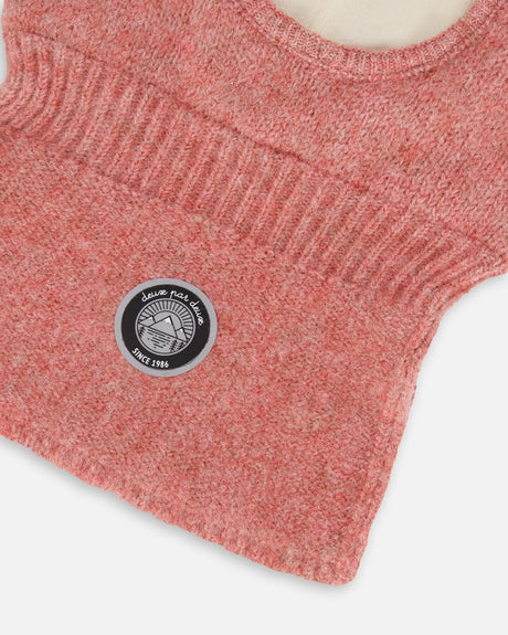 Knit Balaclava Dusty Pink | Deux par Deux | Jenni Kidz