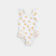 Lemon Print On Off-White One-Piece Swimsuit | Petit Lem | Petit Lem | Jenni Kidz