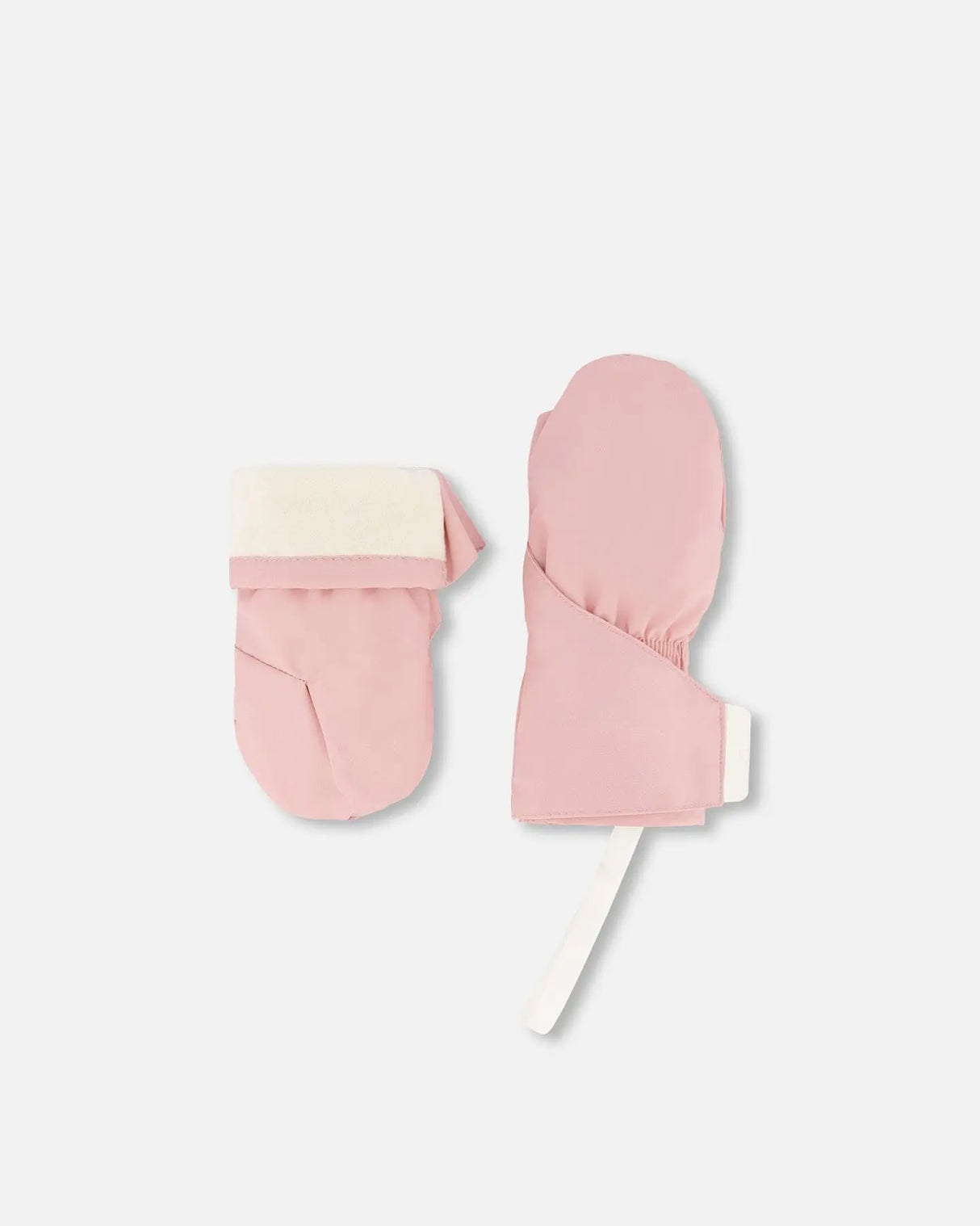 Lined Baby Mittens Dusty Pink | Deux par Deux | Jenni Kidz