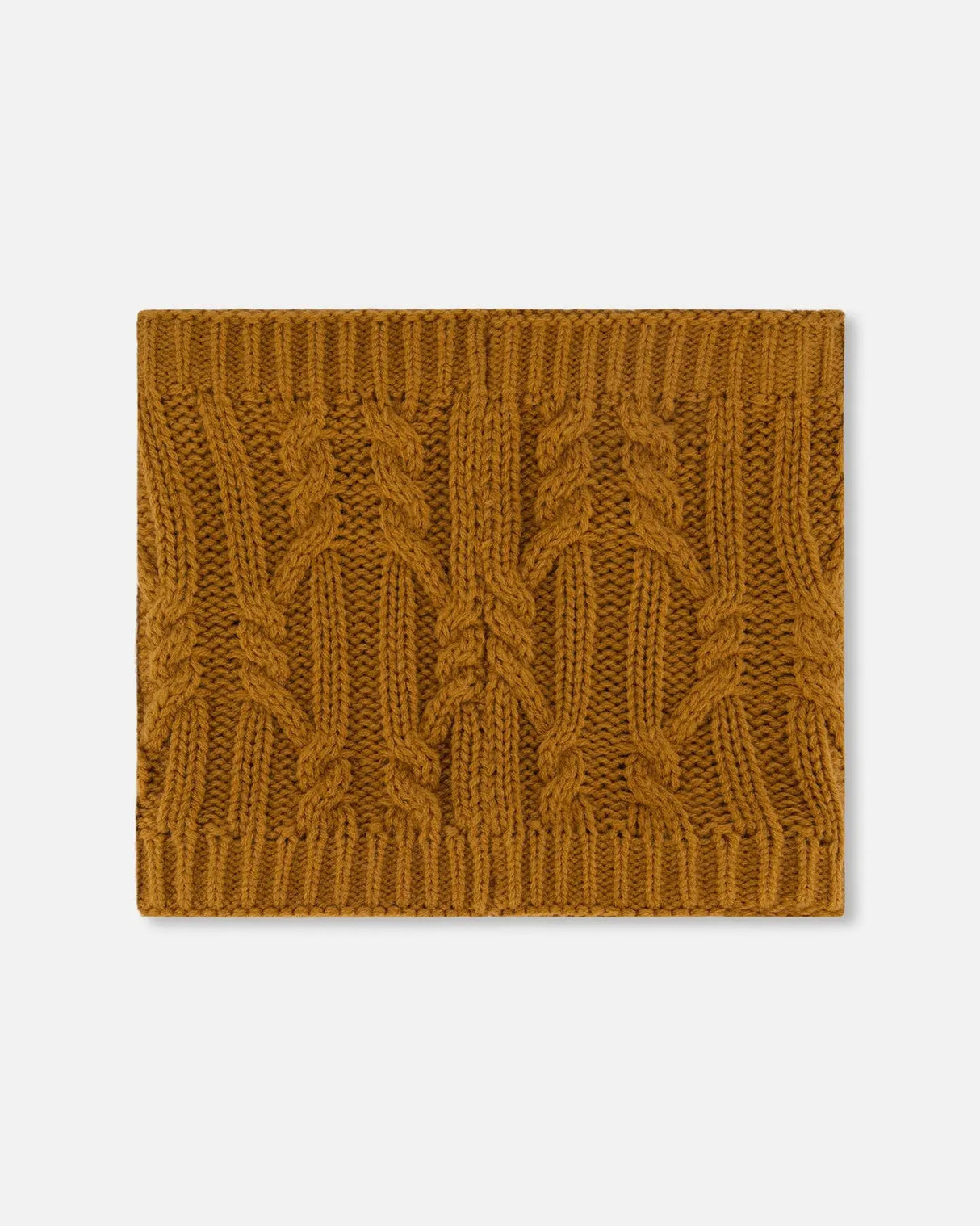 Lined Winter Neckwarmer Brown Sugar | Deux par Deux | Jenni Kidz