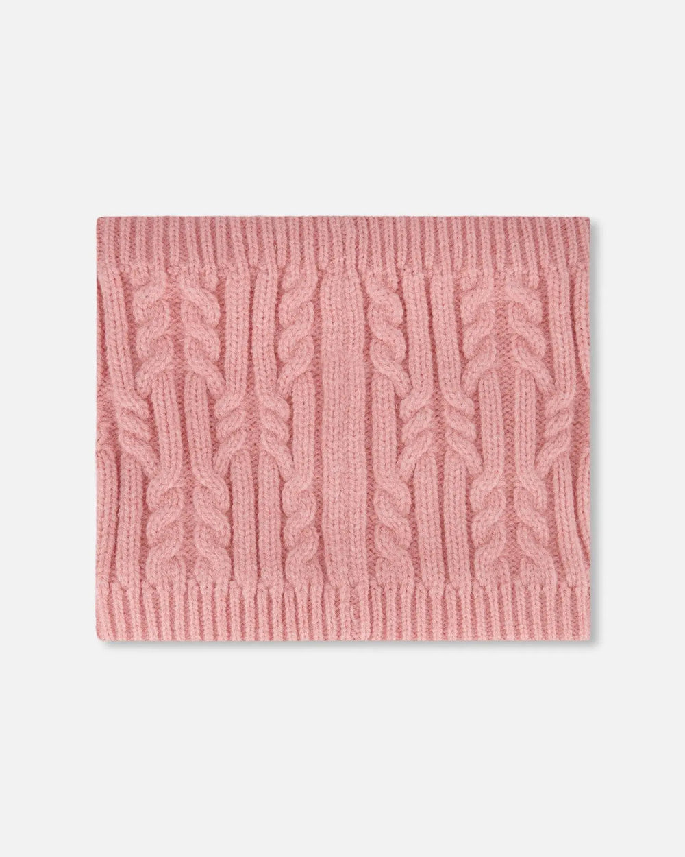 Lined Winter Neckwarmer Dusty Pink | Deux par Deux | Jenni Kidz