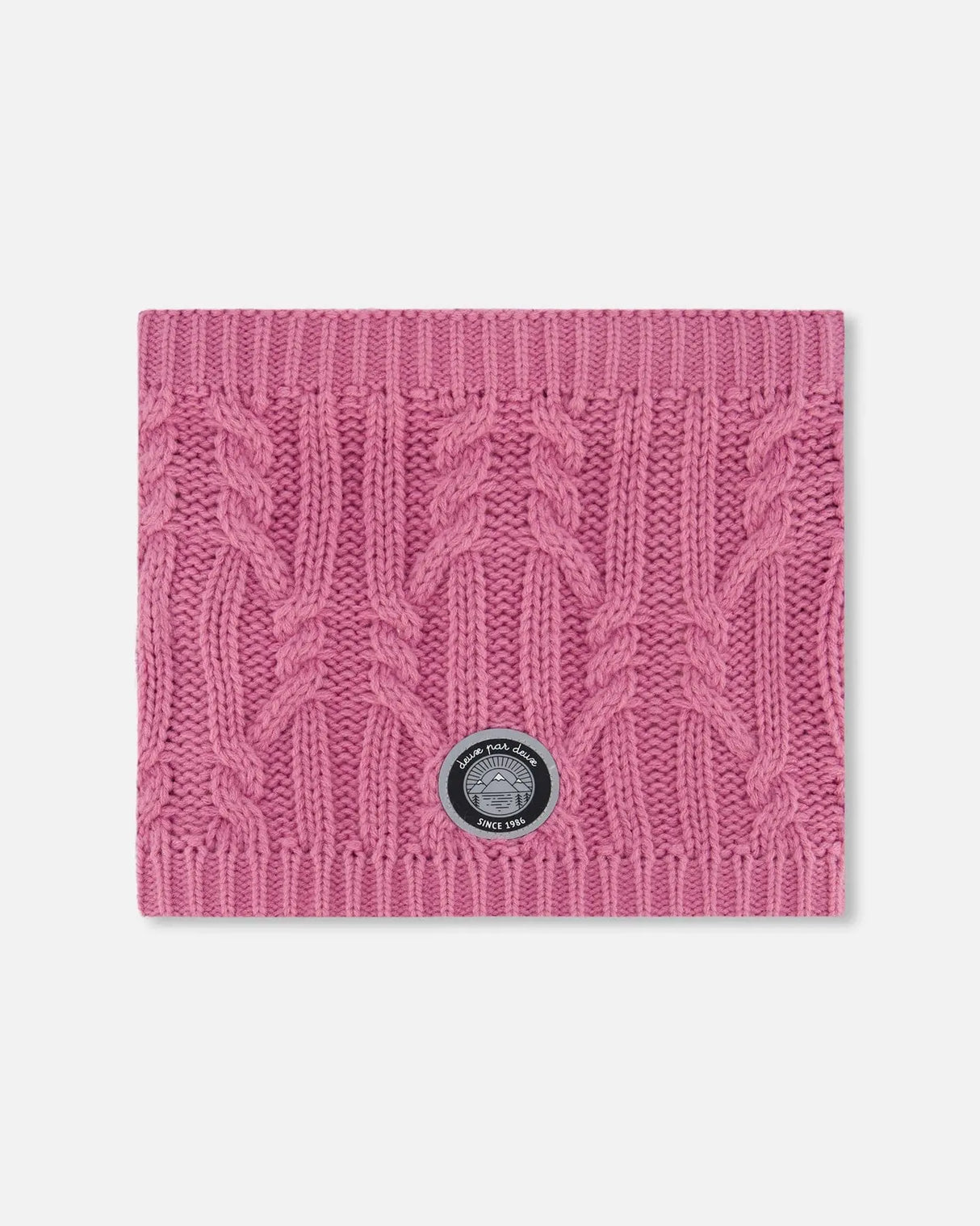 Lined Winter Neckwarmer Purple | Deux par Deux | Jenni Kidz