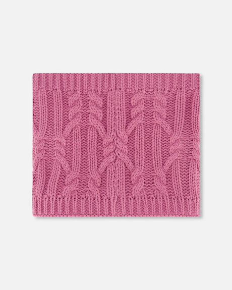 Lined Winter Neckwarmer Purple | Deux par Deux | Jenni Kidz