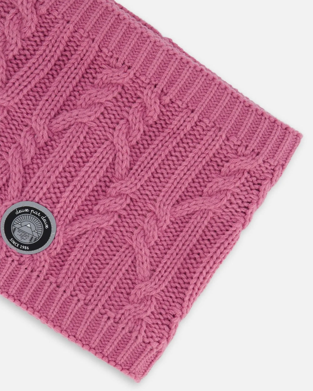 Lined Winter Neckwarmer Purple | Deux par Deux | Jenni Kidz