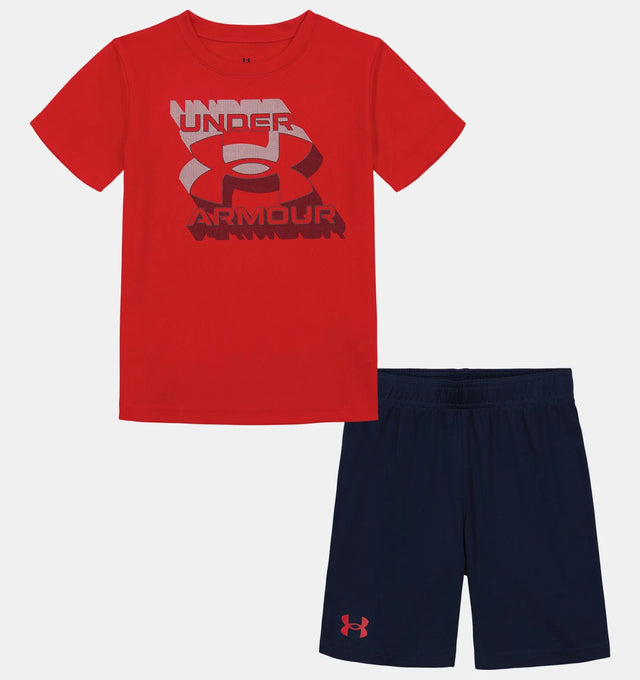Little Boys' Double Zone Logo Set | Under Armour | Under Armour | Jenni Kidz