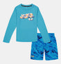 Little Boys' Ridge Dye Long Sleeve Swim Set | Under Armour | Under Armour | Jenni Kidz