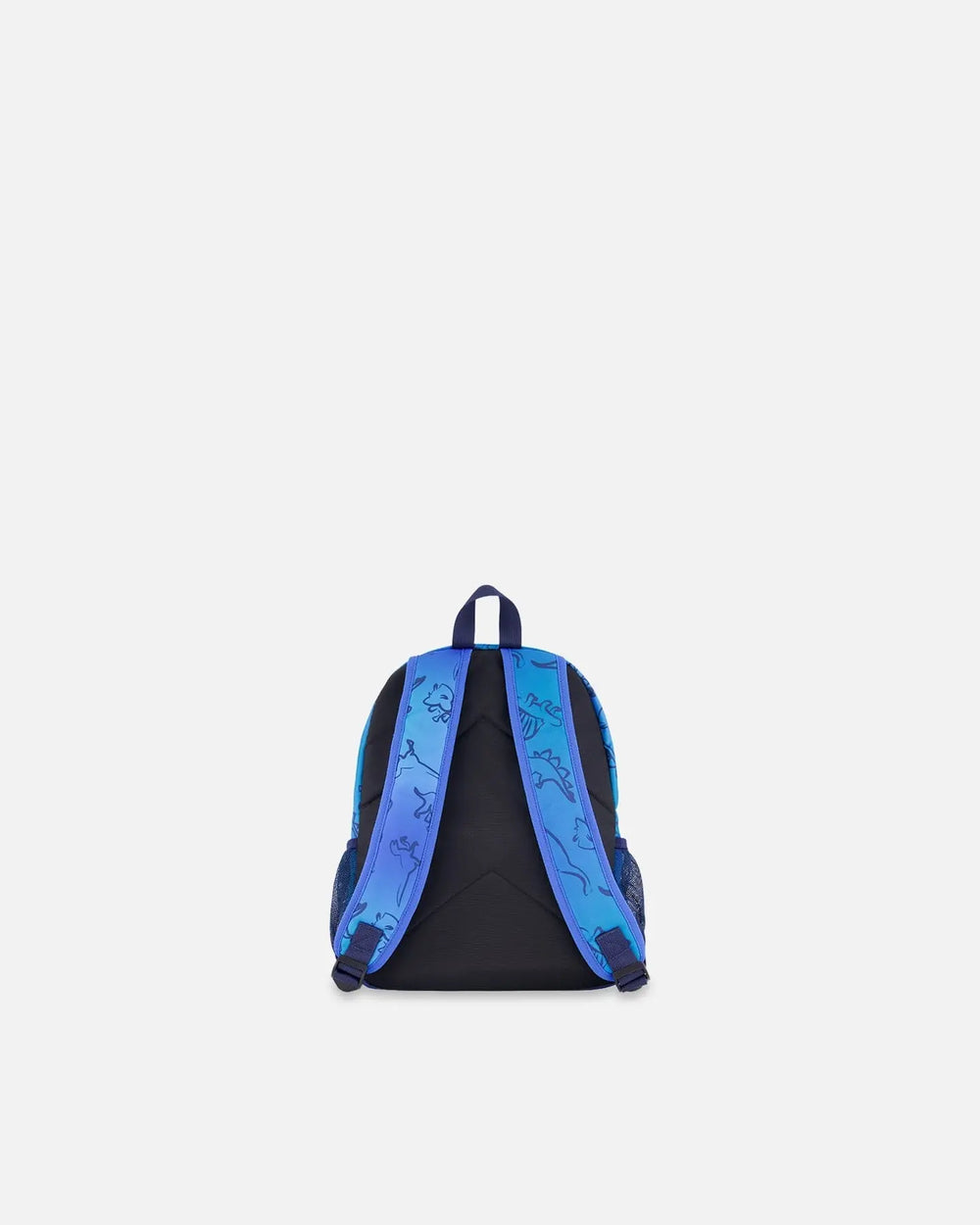 Little Kids Backpack Blue Gradient Dinosaur Print | Deux par Deux | Jenni Kidz