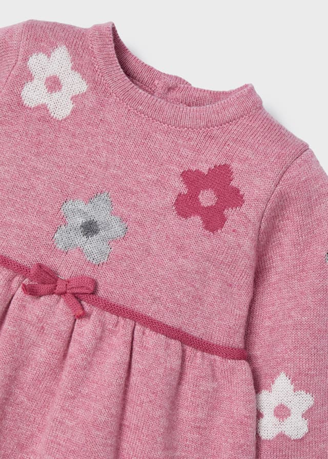 Long Sleeve Knit Baby Girls Dress | Mayoral | Mayoral | Jenni Kidz