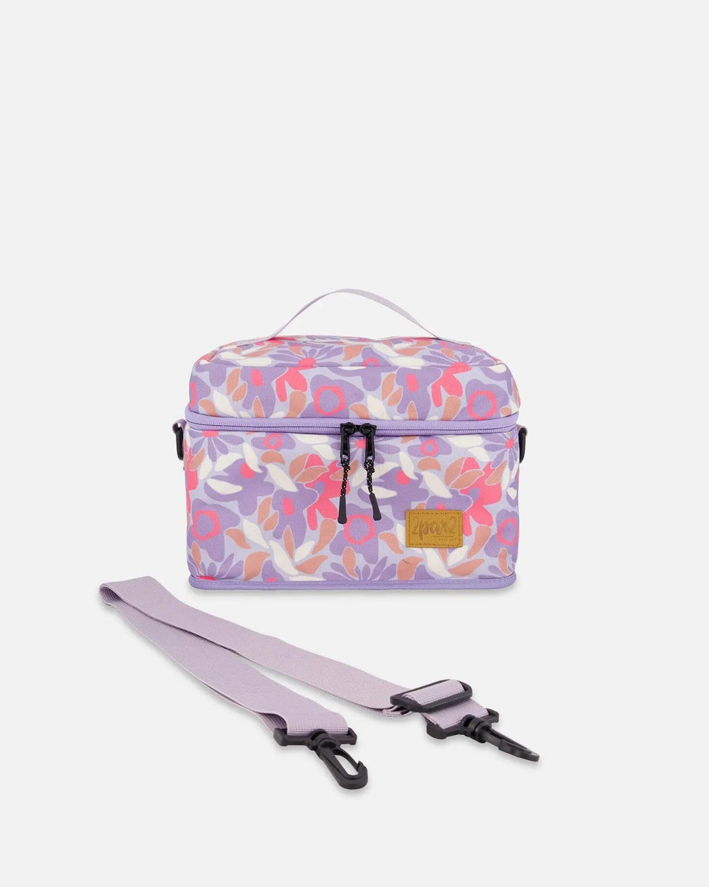 Lunch Box Lilac Retro Flower Print | Deux par Deux | Jenni Kidz