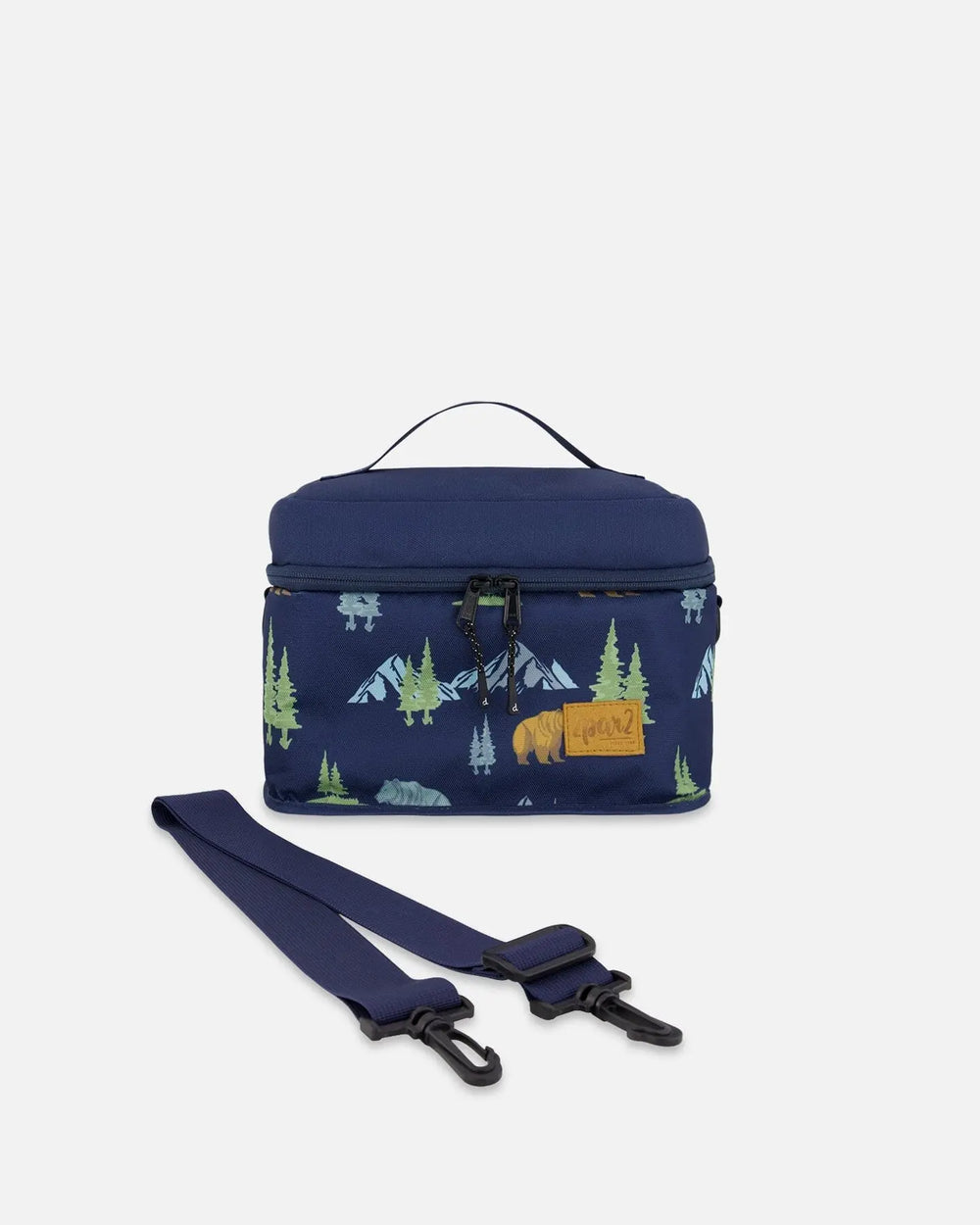 Lunch Box Navy Animal Print | Deux par Deux | Jenni Kidz