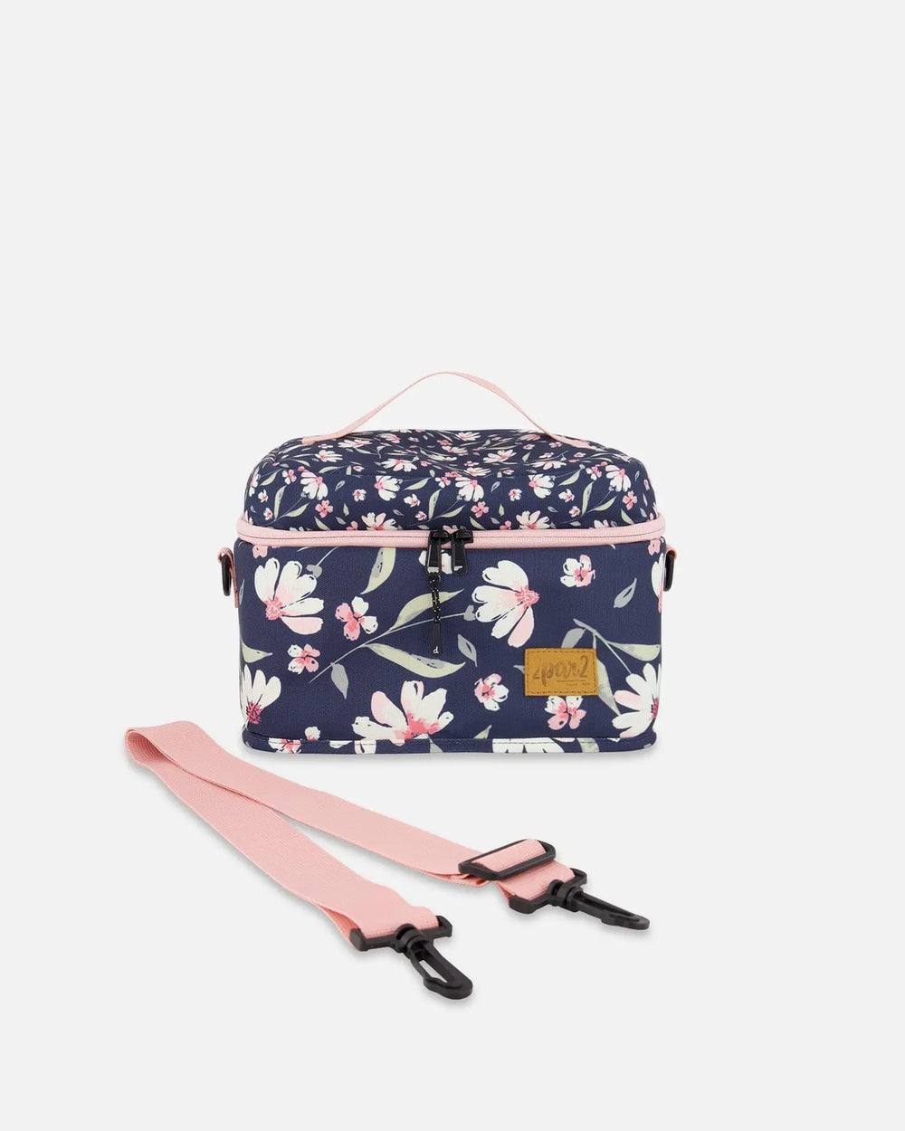 Lunch Box Navy Flower Print | Deux par Deux | Jenni Kidz
