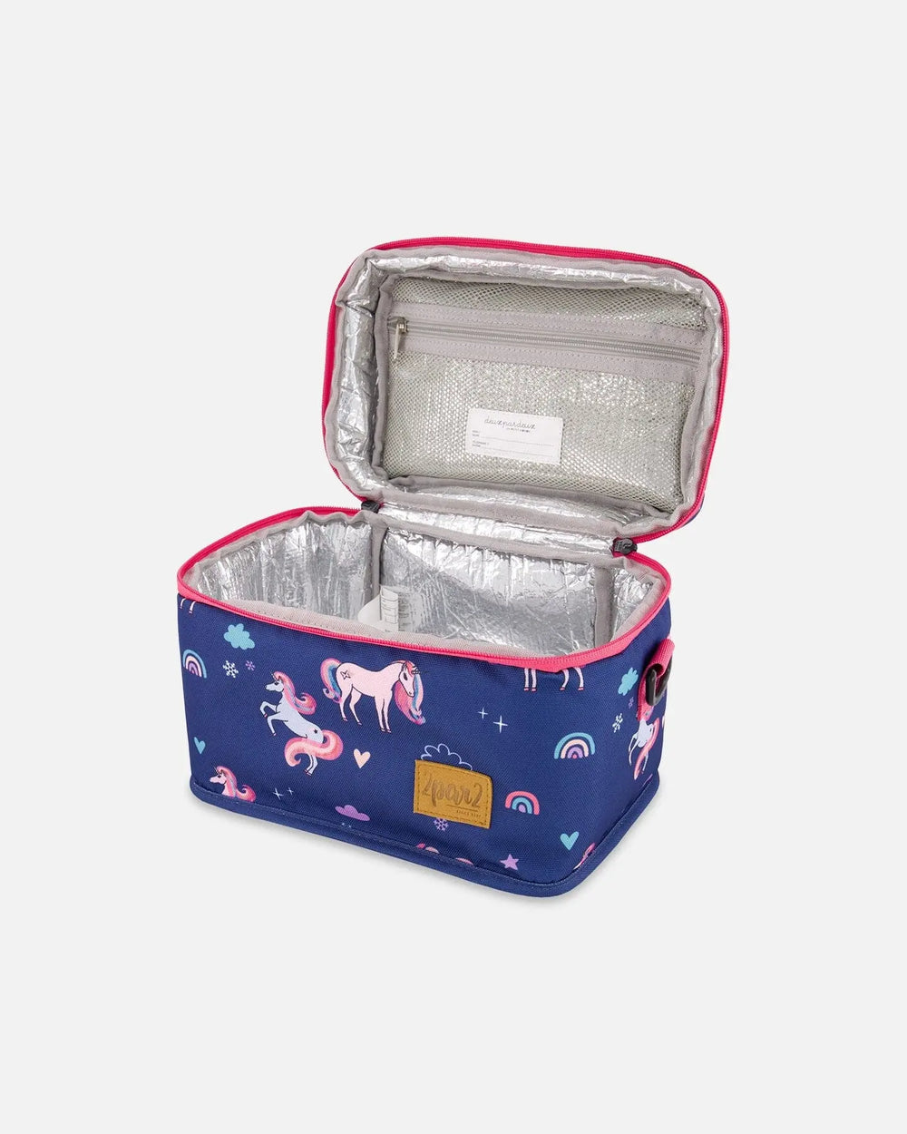 Lunch Box Navy Unicorn Print | Deux par Deux | Jenni Kidz