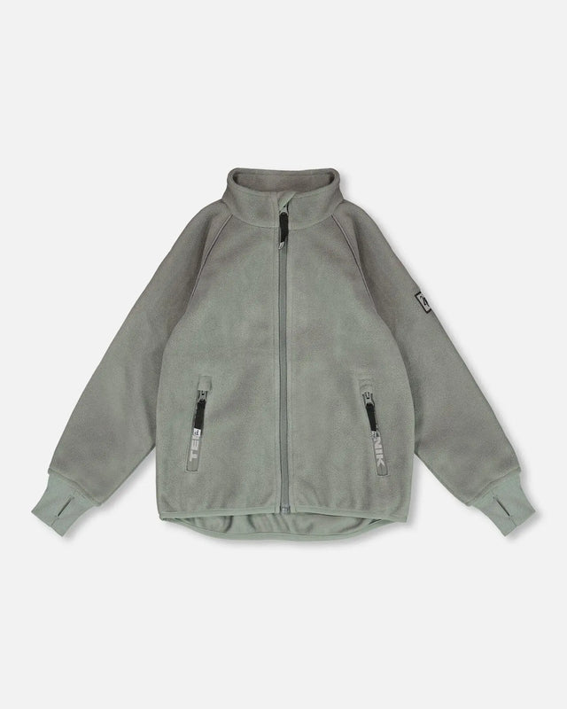 Mid-Layer Teknik Jacket Sage | Deux par Deux | Jenni Kidz
