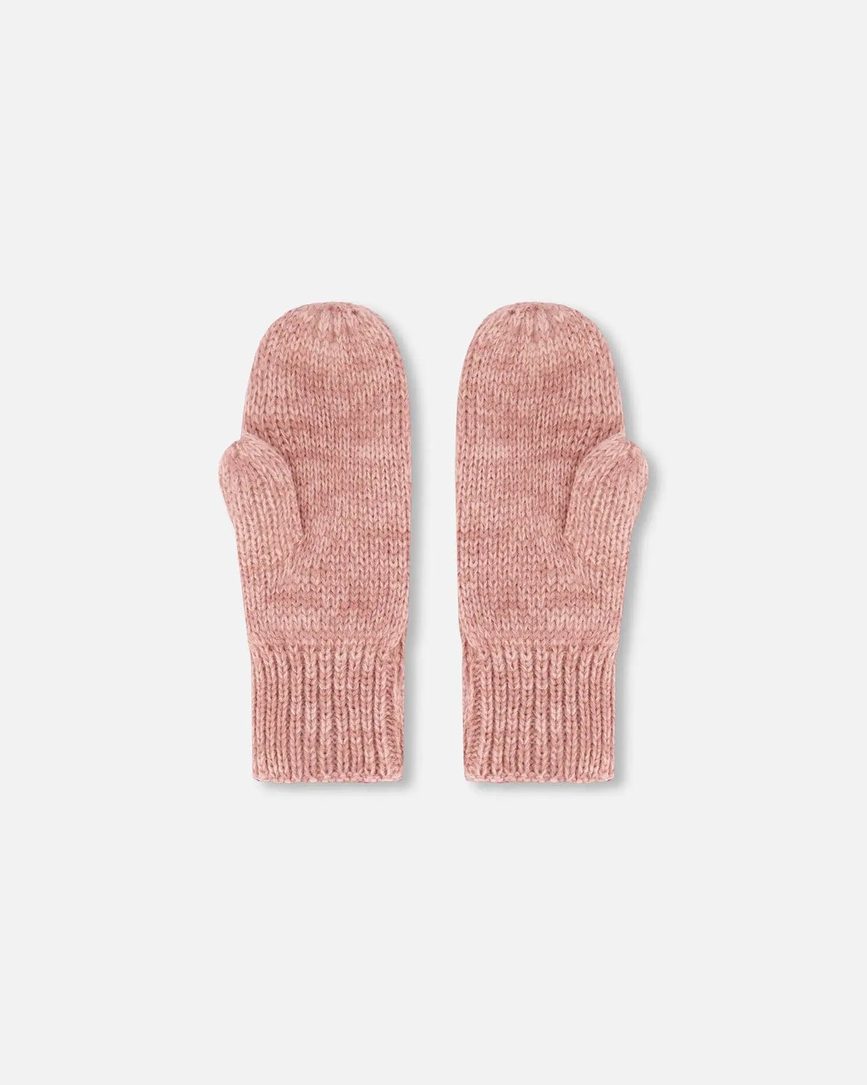 Mid-Season Knit Mittens Dusty Pink | Deux par Deux | Jenni Kidz