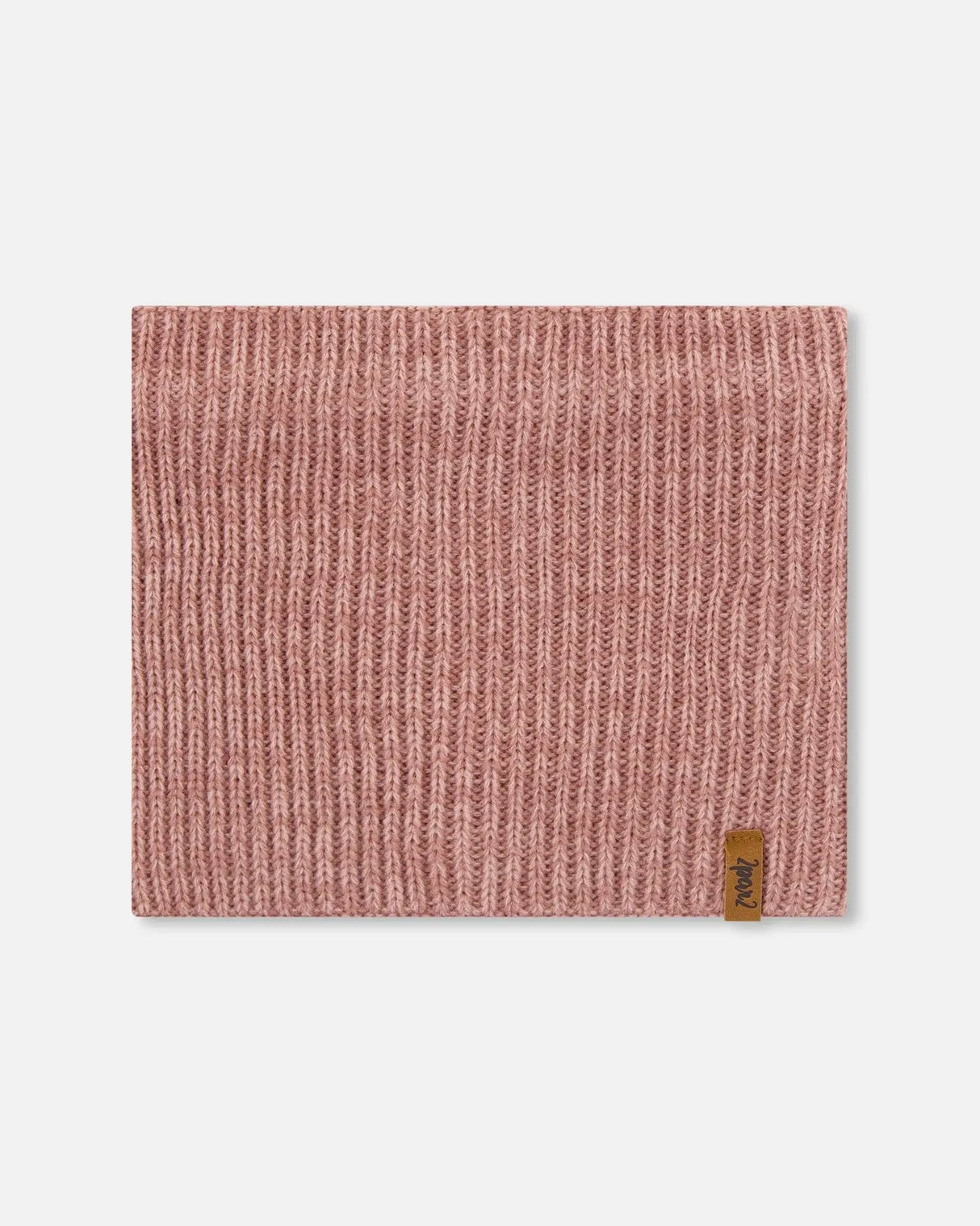 Mid-Season Knit Neck Warmer Dusty Pink | Deux par Deux | Jenni Kidz