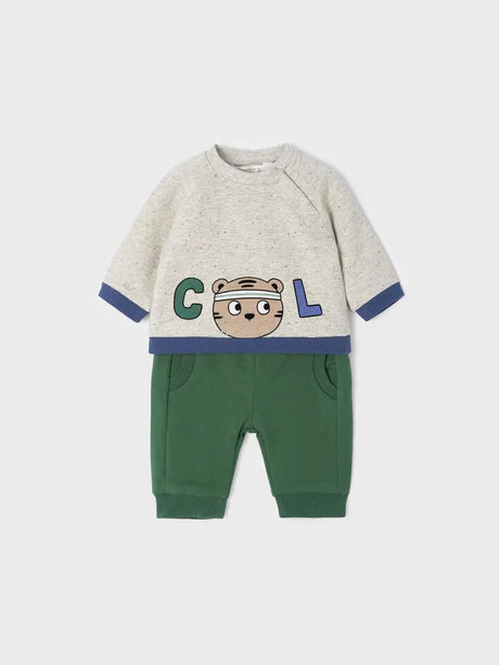 Newborn 4-Piece Animal Friends Set Green | Mayoral | Mayoral | Jenni Kidz