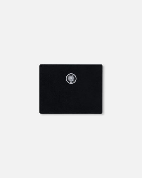 One-Piece Play Snowsuit With Print And Colorblocking Black | Deux par Deux | Jenni Kidz