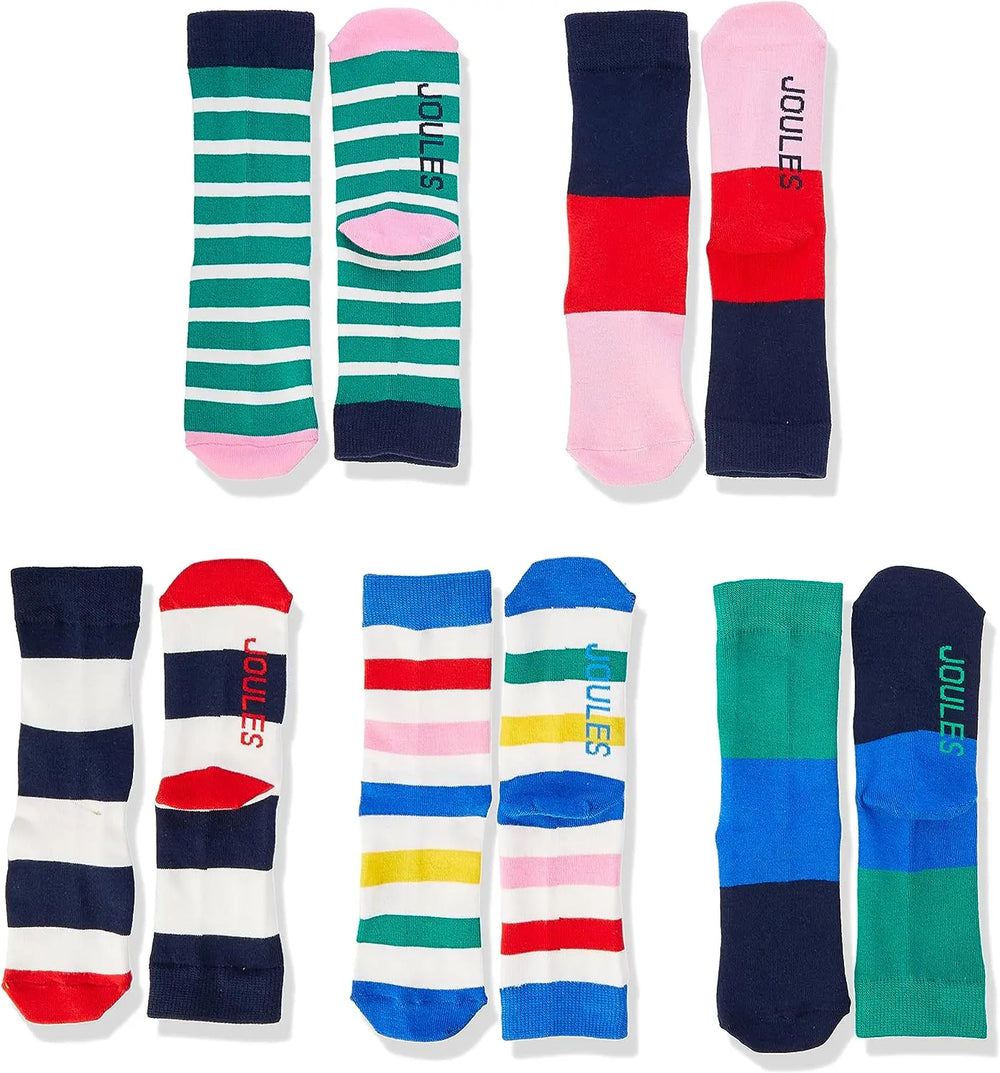 Pack of 5 Brill Bamboo Socks | Joules | Joules | Jenni Kidz