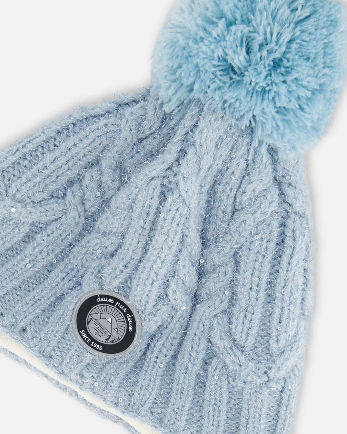 Peruvian Knit Hat Air Blue | Deux par Deux | Jenni Kidz