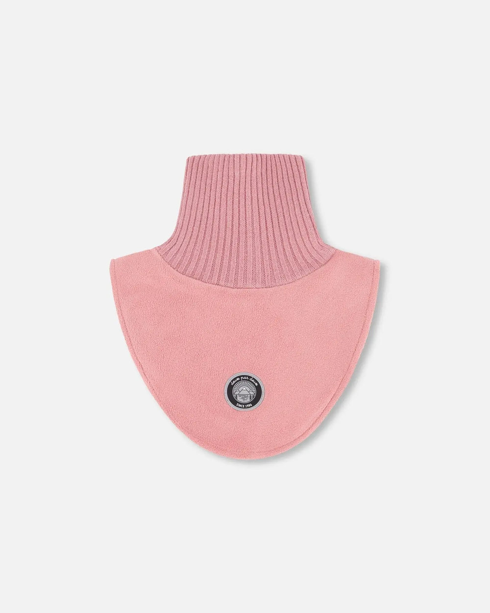 Polar Fleece And Knit Neckwarmer Dusty Pink | Deux par Deux | Jenni Kidz