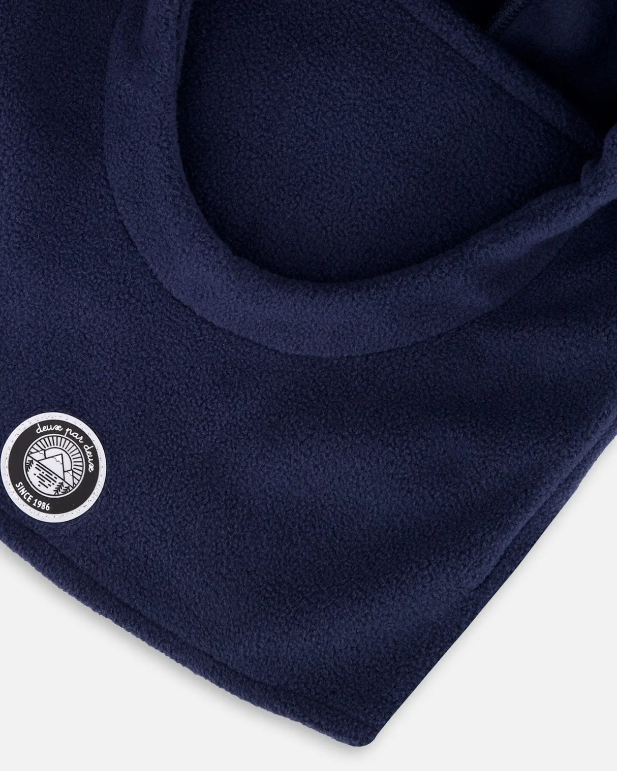 Polar Fleece Balaclava For Ski Helmet Navy Blue | Deux par Deux | Jenni Kidz