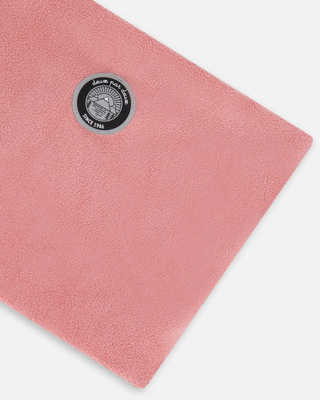 Polar Fleece Neckwarmer Dusty Pink | Deux par Deux | Jenni Kidz