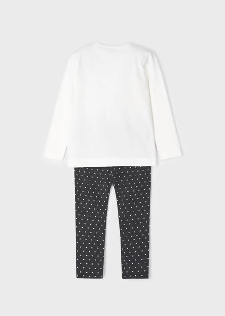 Polka Dot Leggings Set Girl - Marino| Mayoral | Mayoral | Jenni Kidz