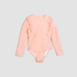 Popsicle Print on Dusty Pink Long-Sleeve One-Piece Baby & Toddler Girls Swimsuit | Petit Lem | Miles The Label | Jenni Kidz