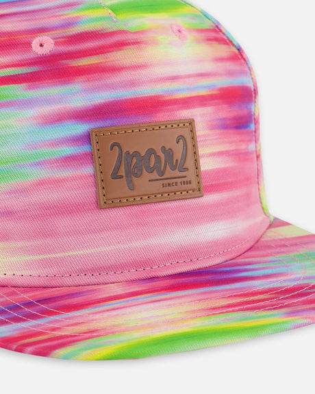 Printed Cap Multicolored | Deux par Deux | Jenni Kidz