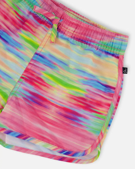 Printed Swim Shorts Multicolored | Deux par Deux | Jenni Kidz