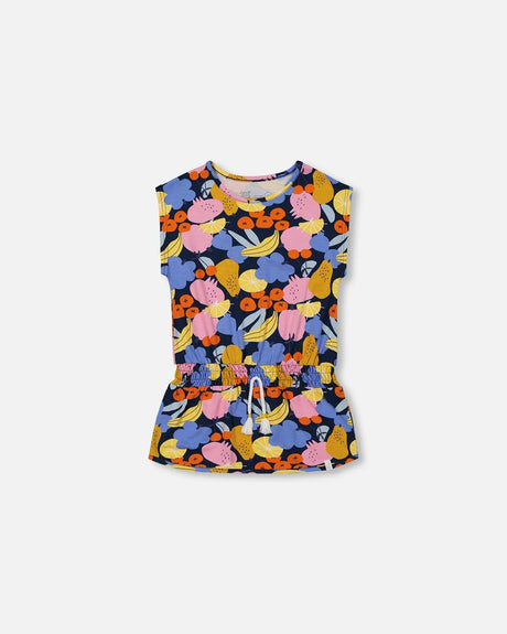 Printed Tunic Top Multicolored | Deux par Deux | Jenni Kidz