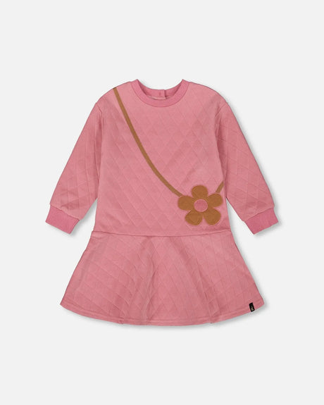 Quilted Dress Purple Pink | Deux par Deux | Jenni Kidz