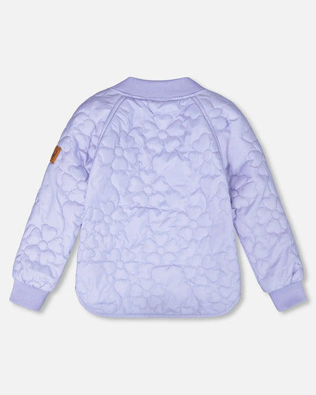 Quilted Mid-Season Jacket Lavender | Deux par Deux | Jenni Kidz