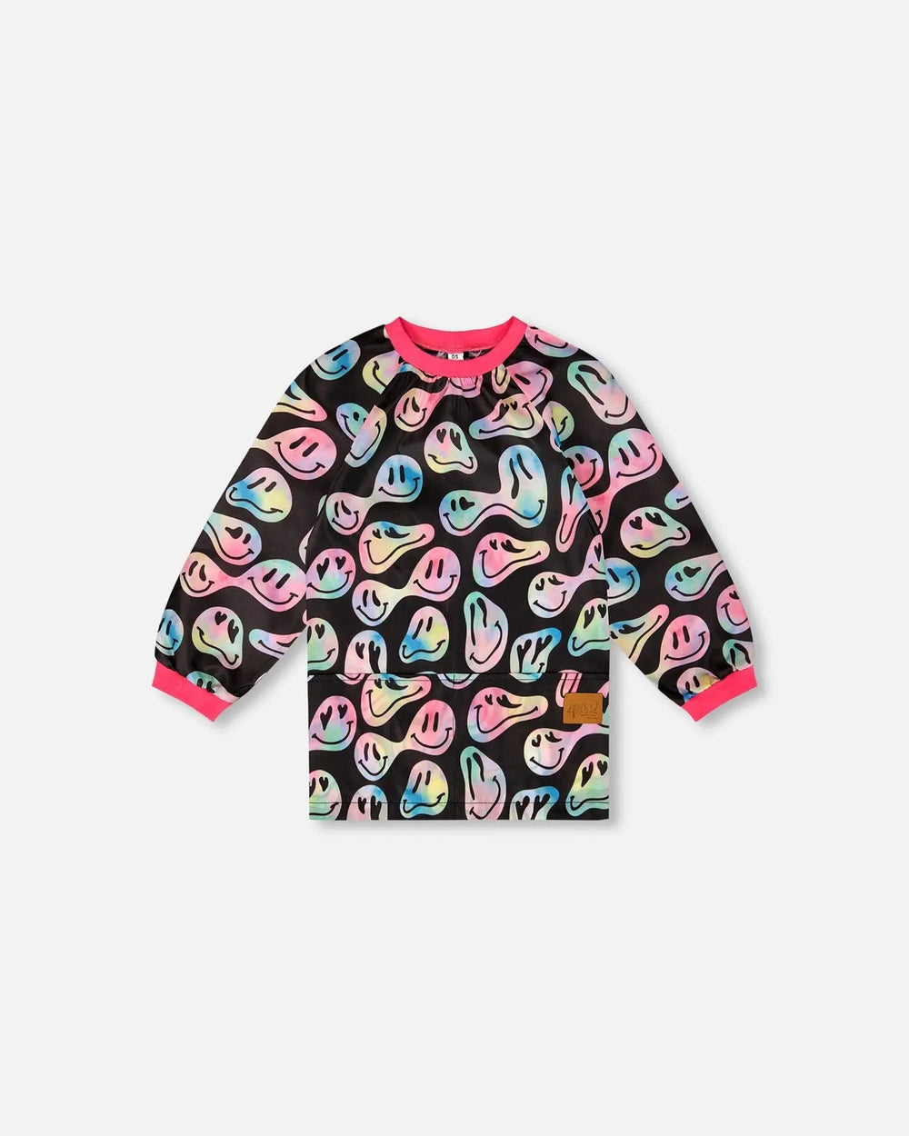 School Apron Smiley Face Girl | Deux par Deux | Jenni Kidz