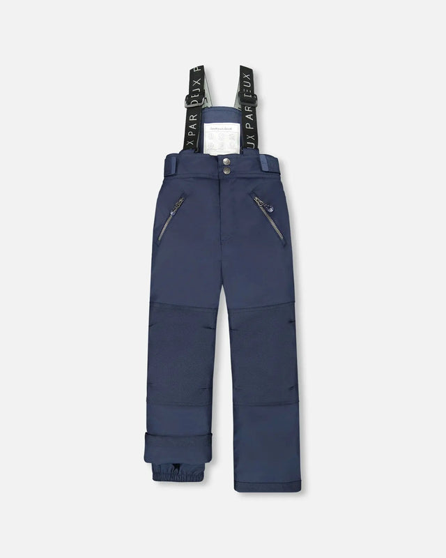 Solid Play Snow Pants Navy Blue | Deux par Deux | Jenni Kidz