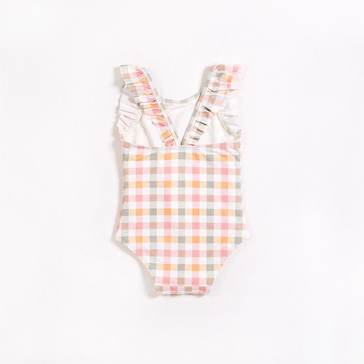 Summer Gingham One-Piece Baby & Toddler Girls Swimsuit | Petit Lem | Petit Lem | Jenni Kidz