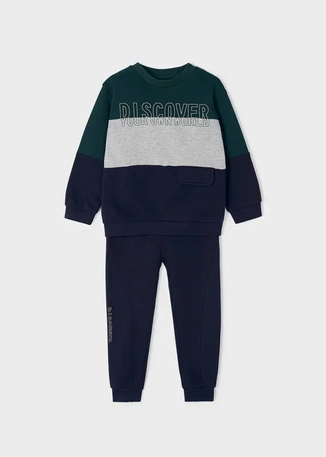 Sweat Tracksuit - Jade | Mayoral | Mayoral | Jenni Kidz