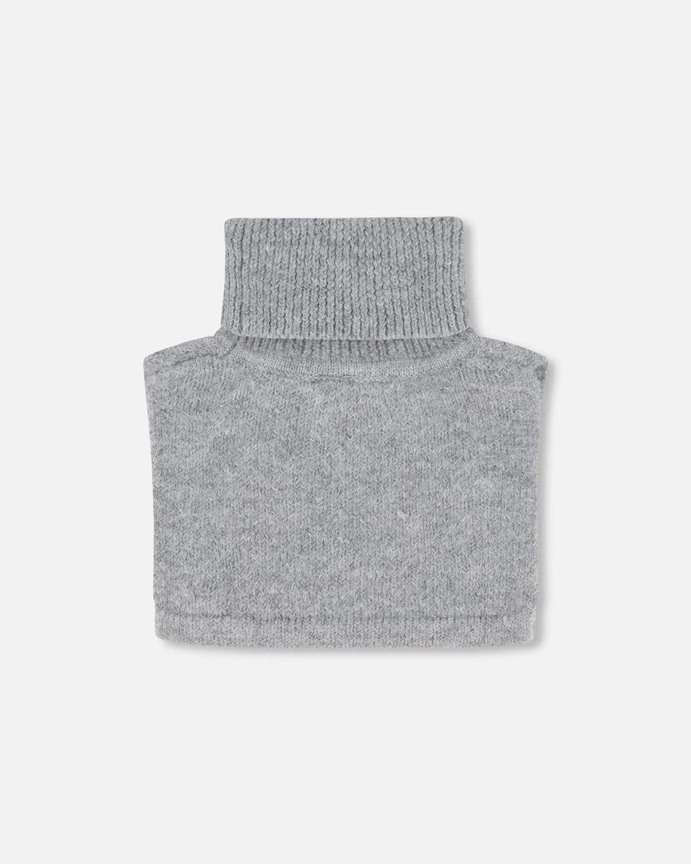 Turtleneck Neckwarmer Heather Gray | Deux par Deux | Jenni Kidz