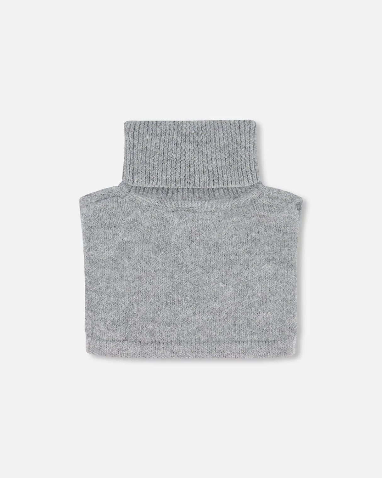 Turtleneck Neckwarmer Heather Gray | Deux par Deux | Jenni Kidz