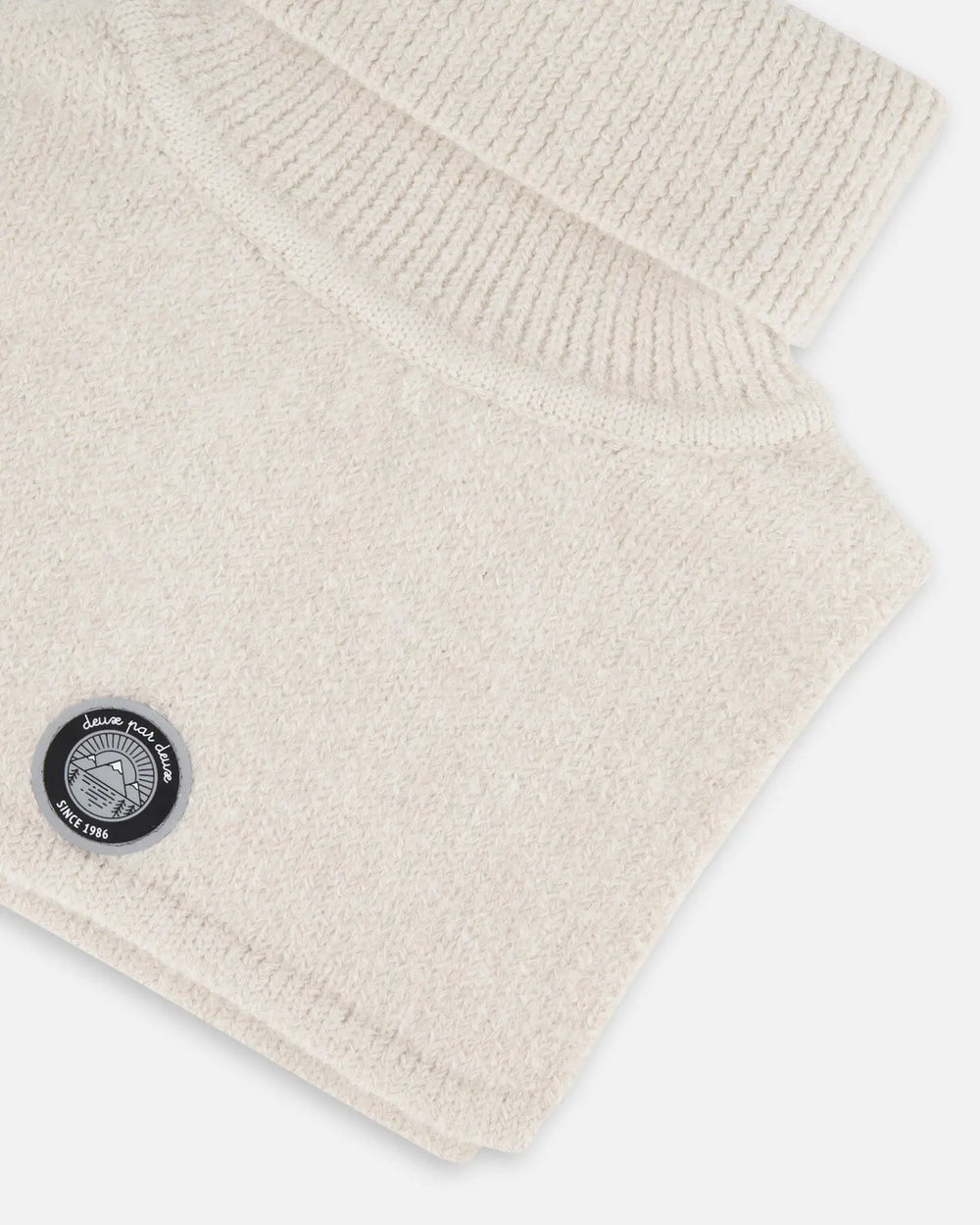 Turtleneck Neckwarmer Off-White | Deux par Deux | Jenni Kidz