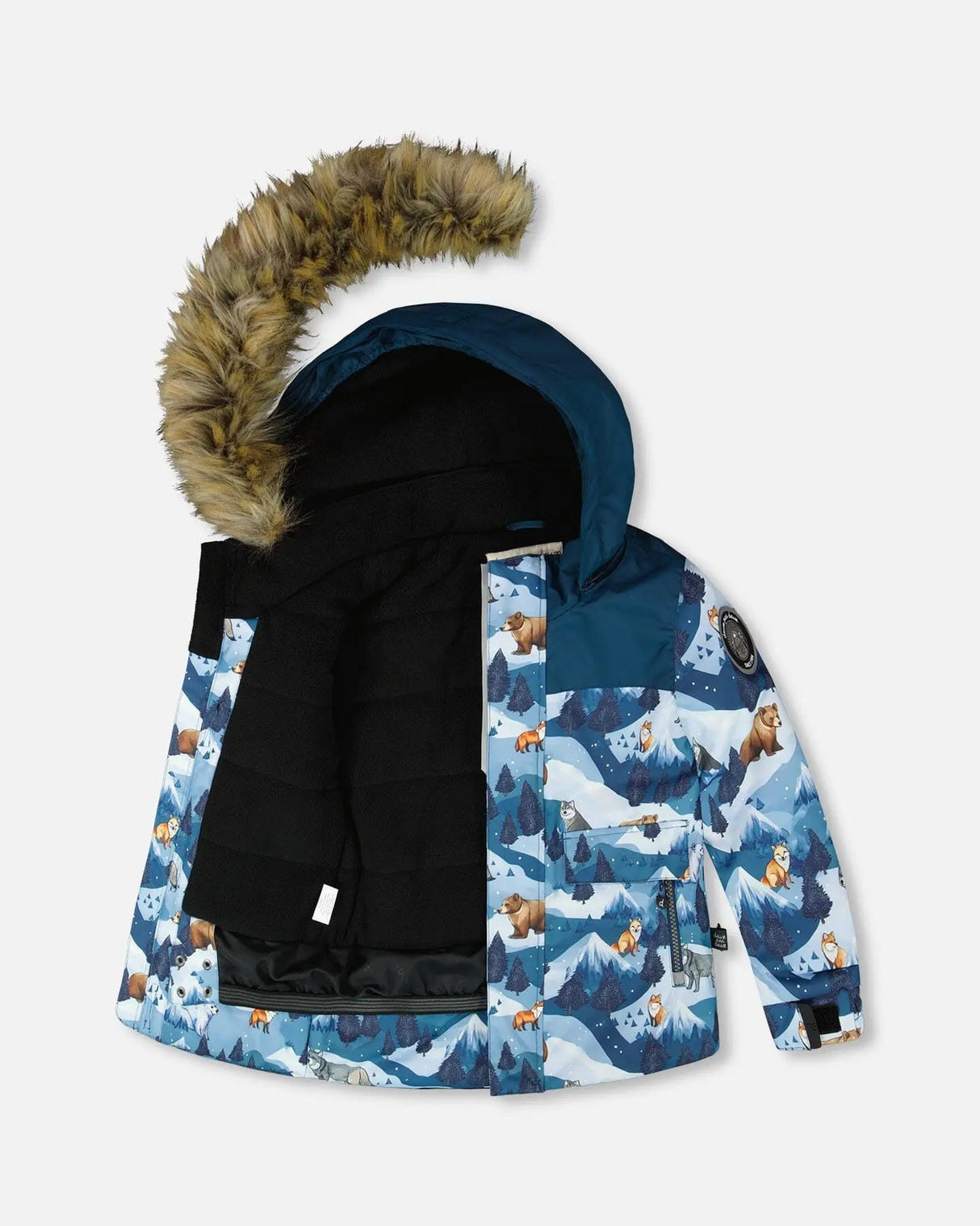Two-Piece Discover Snowsuit Dark Teal | Deux par Deux | Jenni Kidz