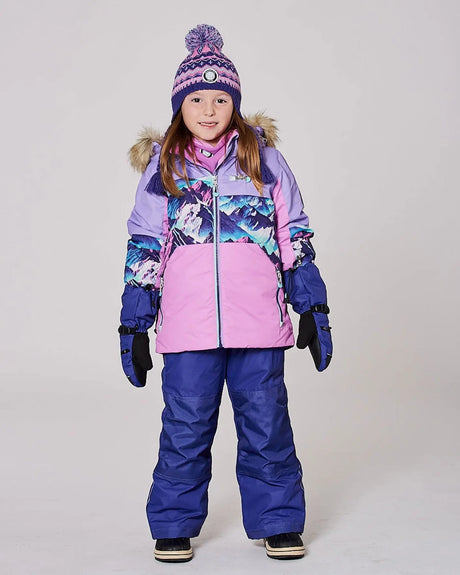 Two-Piece Play Snowsuit Dark Purple | Deux par Deux | Jenni Kidz