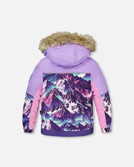 Two-Piece Play Snowsuit Dark Purple | Deux par Deux | Jenni Kidz