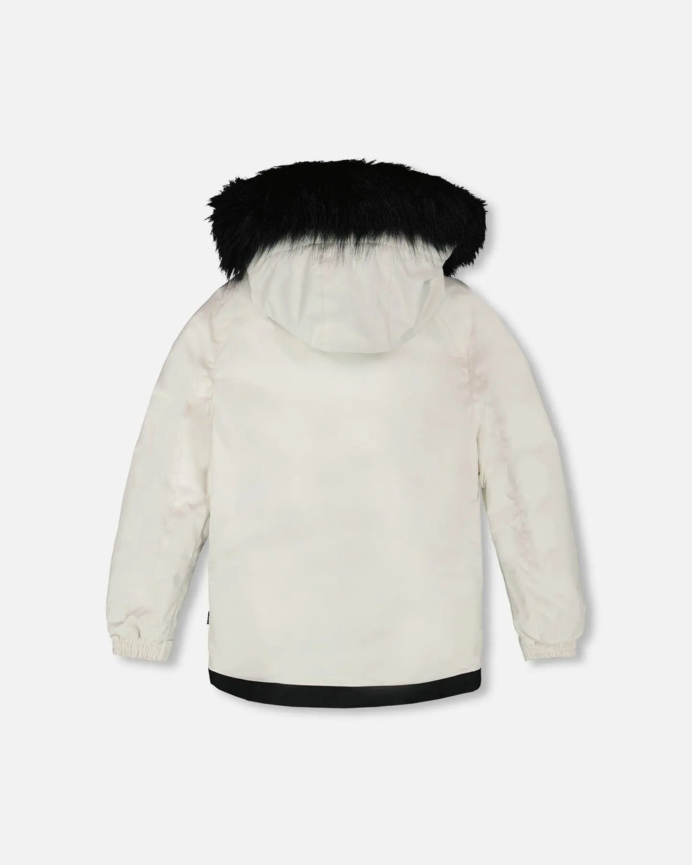 Two-Piece Play Snowsuit Off-White With Printed Pants | Deux par Deux | Jenni Kidz